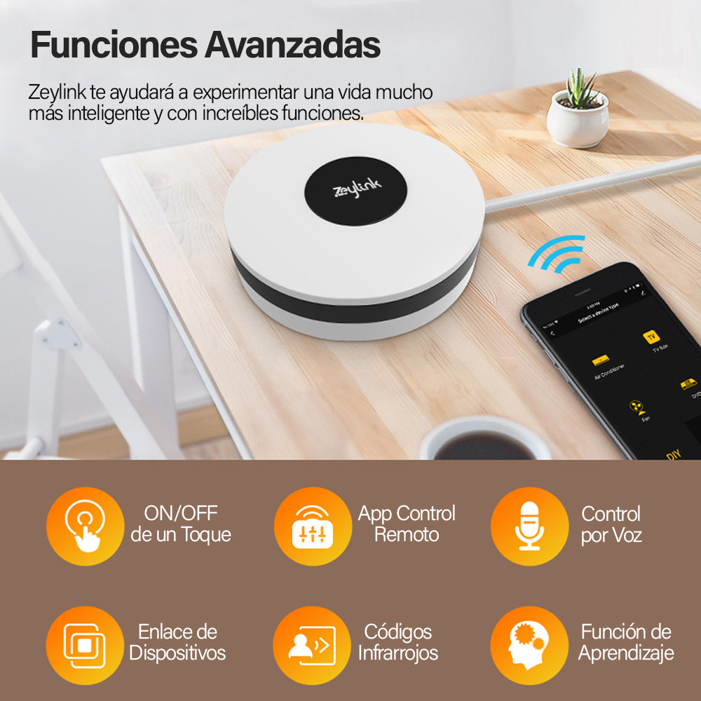 Mini interruptor WiFi compatible Tuya Smart Life con control remoto 😎 
