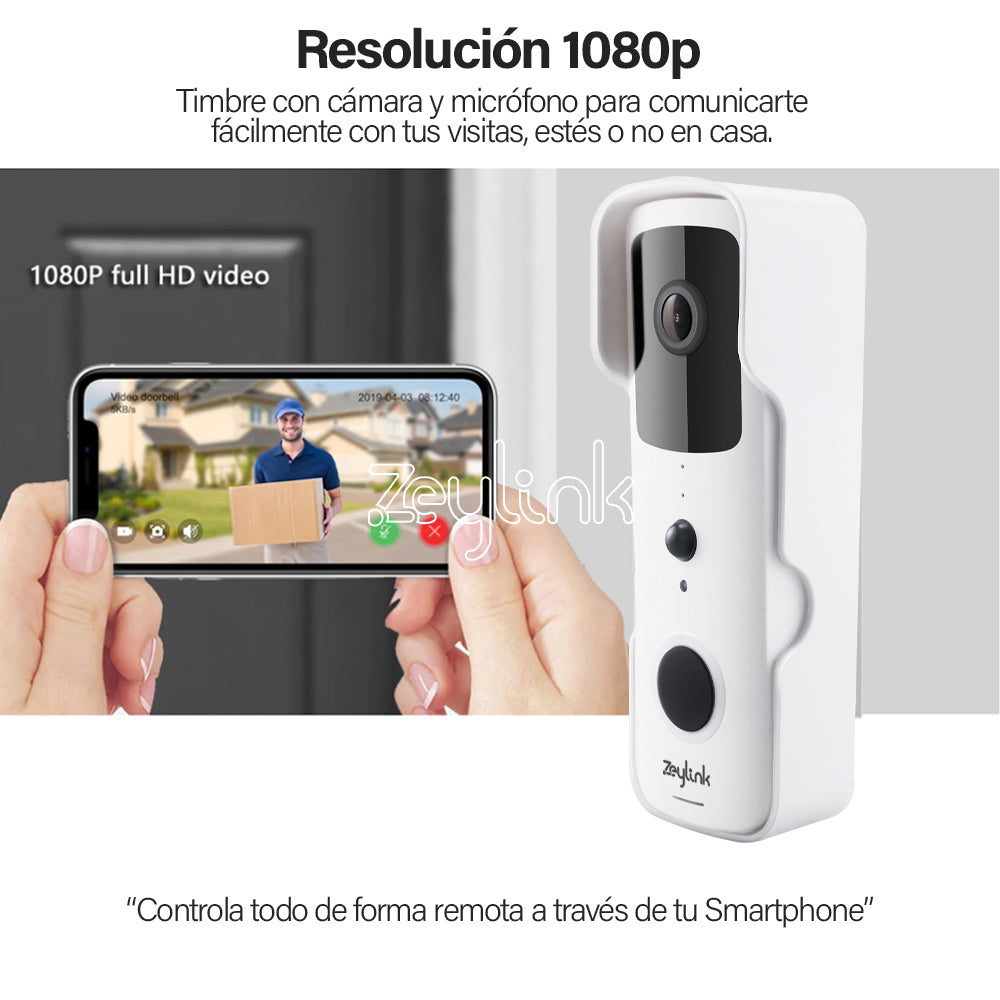 Kit Vídeo Portero Alambrico con Monitor WiFI Intercom - Mi casa inteligente