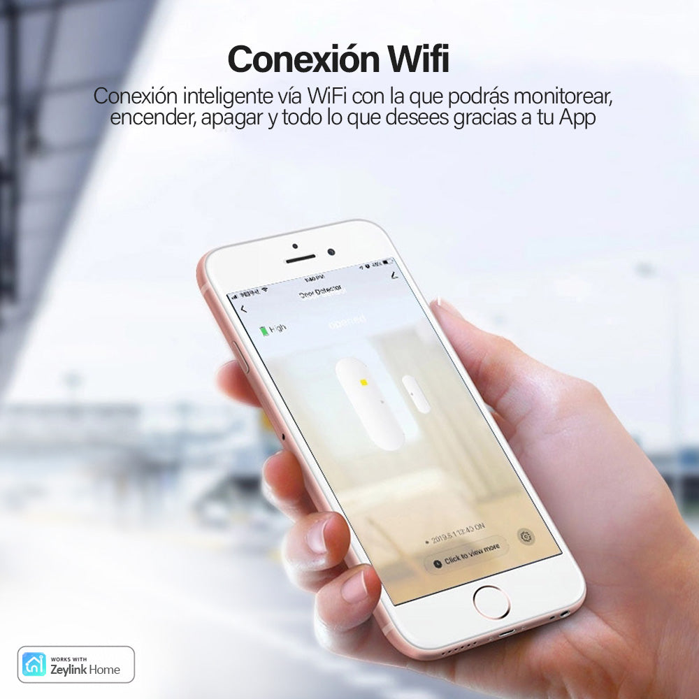 Sensor Smart WiFi Magnético de Apertura 2.4GHz